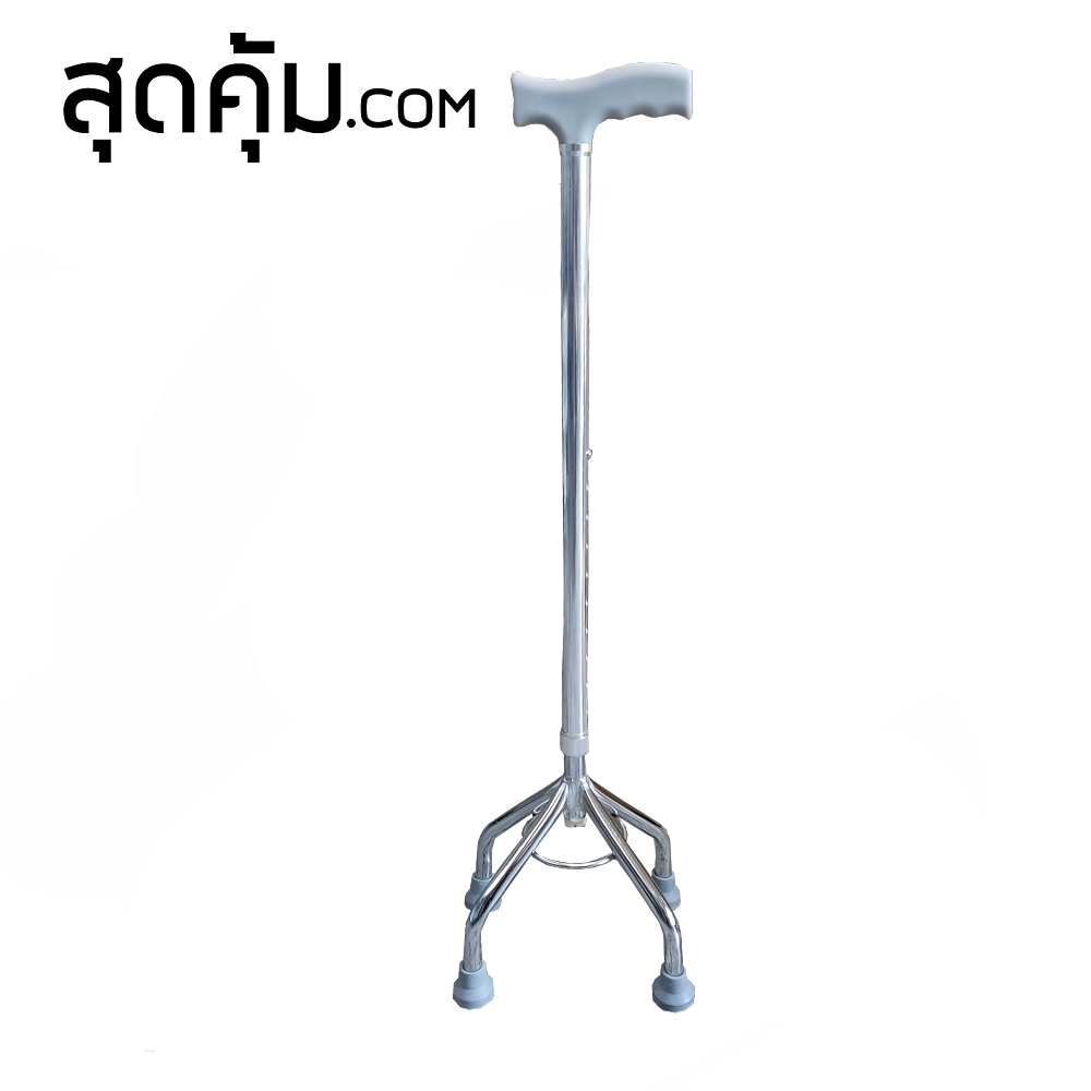 ไม้เท้าช่วยเดินแบบ-4-ขา-4-legs-walking-stick-for-patient-10-level-adjustment